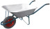 Construction wheelbarrow, 65 l, load capacity 140 kg