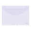 Folder-envelope with perforation with Berlingo flap, A4, 180 microns, transparent