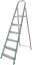 Steel ladder, 6 steps, weight 6.4 kg