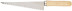 Manual hacksaw for drywall, wooden handle 175 mm