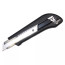 Строительный нож DUEL 18 мм, металлический корпус, цвет черный, DL45CPM