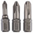 Set of 3 nozzles-bit Extra Hart (PH) PH1; PH2; PH3; 25 mm