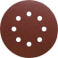 Paper-based sandpaper, self-locking PS 22 K, 125, 89485