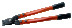Кабелерез с рукоятками, окрашенными эпоксидной смолой, для кабелей Cu и Al, 550 мм