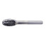 Carbide oval borehole type E d5 single large notch