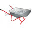 110l Construction MI wheelbarrow (red) (without wheels/two-wheeled)