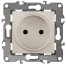 Розетка ЭРА Серия 12 12-2105-02 2P 16A-250В IP20 слоновая кость