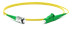 FC-S2-9-LC/AR-ST/AR-H-1M-LSZH-YL Patch cord fiber optic (cord) SM 9/125 (OS2), LC/APC-ST/APC, 2.0 mm, simplex, LSZH, 1 m