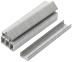 Stapler staples, hardened 11.3 mm x 0.7 mm, (narrow type 53) 6 mm, 1000 pcs.