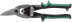 Optima metal scissors, reinforced, rubberized handles, right 250 mm