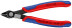 Electronic Super Knips® бокорезы прециз., без фаски, с зажимом,рез: провол. мягк. Ø 0.2 - 1.6 мм, ср. Ø 1.2 мм, L-125 мм, чёрн.