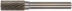 Carbide Pro ball, pin 6 mm, cylindrical