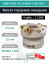Фреза торцевая насадная 63 мм, посадка 22 мм, 4 зуба BMR 63X4 022 WNMX 1305 KRLY (с СОЖ) под пластину KORLOY