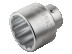 1" End head 12-sided, 1.5/8