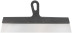 Spatula, stainless steel blade, 450mm plastic handle