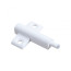 Shock absorber mounting cross-shaped overhead/mortise white AKS
