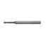 Spherical carbide end mill 0.5 x 0.75 x 50 R=0.25 P45C Z=2 long neck up to xb-6 mm c/x dx=4 GM230-005.06E-P45C Beltools