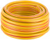 Three-layer reinforced irrigation hose, yellow 1/2" x 1.9 mm x 25 m