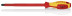 Phillips screwdriver PH4 VDE, blade length 200 mm, L-320 mm, dielectric, 2-component handle