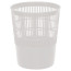Paper basket STAMM, 14L, mesh, white