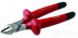 Electrically insulated pliers with round sponges