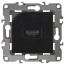 Розетка ЭРА Серия 12 12-3114-06 HDMI IP20 чёрный