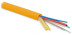 FO-MB-IN-62-24- LSZH-OR Fiber optic cable 62.5/125 (OM1) multimode, 24 fibers, gel-free microtubules 1.06 mm (micro bundle), for internal laying, LSZH, ng(A)-HF, -30°C – +70°C, orange