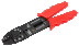 Клещи для зачистки и обжима клемм Basic 14 AWG-10 AWG, с красными рукоятками