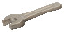 Ударный рожковый ключ, 115 мм