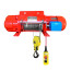 Stationary electric rope hoist on paws OCALIFT CD1 3.2t height 9m, electric 380v