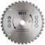 Saw blade for circular saws on wood, special tooth shape 185 x 20/16 x 36T