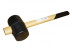 Rubber mallet 340 grams with wooden handle