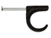 Скоба крепежная PSC 7-10 черная (5000 шт.)