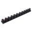 MIGHTY SEVEN Держатель для головок 1/2", на 12 шт, магнитный