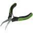 Pliers for electronics, plano-convex, 45 degrees