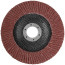 Flat petal end circle 125 mm, P 60