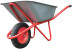 Construction wheelbarrow, PU wheel, 90 l, load capacity 200 kg, Pro