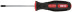 Отвертка "Универсал", CrV сталь, прорезиненная ручка, Профи 6х100 мм РZ2