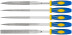 Diamond fillets, soft handle, 5x165/60 mm, 5 pcs.