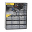Vertical organizer with 39 extendable compartments (9 large + 30 small) plastic (40739) STANLEY 1-93-981. 36.5x16x44.5 cm