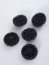 Coral Fine black disc 55 mm. set of 5 pcs.