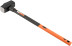 Forged sledgehammer with a long fiberglass handle 5kg (Avtodor) 30307