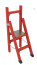 SVD-0.7 with vertical support dielectric fiberglass stepladder, h=1650mm, working area h=700mm, step 2