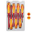 Screwdriver set, dielectric, 7 pieces KING TONY 30617MR