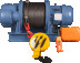 Electric winch GEARSEN KDJ-2500 (2500kg x 100m, 380V)