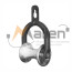 Hanging mounting roller RMP-120KA (aluminum coil, for cable up to 120 mm in diameter) MALIEN