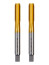 Метчики 188 ком-кт двухпр. Эксперт М22*2,5 M2 TIN (6542) Пласт бокс 1/60