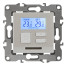 12-4111-15 ERA Thermostat universal 230V-Imah16A, IP20, Era 12, mother of pearl