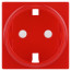 Socket cover ERA Series 12 12-6301-23 for 12-2101, 12-2102, 14-2101, 14-2102 replaceable, red