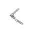 Hinge for countertops, plate 180° overhead AKS white zinc